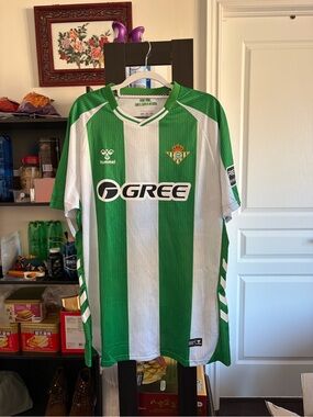Hummel Green & White Real Betis Home Jersey
